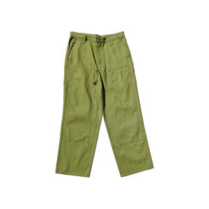 Brain Dead Bull Denim Double Knee Utility Pant 'Olive' Sz 34